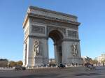 (166'674) - Der Arc de Triomphe in Paris am 15.