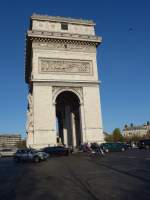(166'684) - Der Arc de Triomphe in Paris am 15.