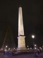 (167'049) - Der Obelisk auf dem Place de la Concorde am 16. November 2015 in Paris