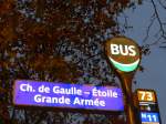 paris/468898/167033---bus-haltestelle---paris-ch (167'033) - Bus-Haltestelle - Paris, Ch. de Gaulle - toile Grande Arme - am 16. November 2015