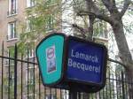 (167'083) - Bus-Haltestelle - Paris, Lamarck Becquerel - am 17.