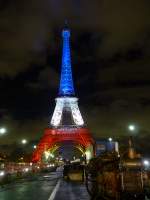 (167'292) - Der Eiffelturm am 17. November 2015 in Paris