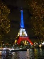 (167'311) - Der Eiffelturm am 17. November 2015 in Paris