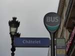 (167'356) - Bus-Haltestelle - Paris, Chtelet - am 18.
