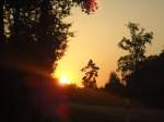 (140'916) - Sonnenaufgang bei Yverdon am 27. Juli 2012