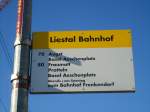 (132'576) - AAGL-Haltestelle - Liestal, Bahnhof - am 7.