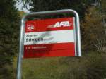 (130'333) - AFA-Haltestelle - Achseten, Bnigen - am 11.