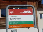 AFA Adelboden/540732/178227---afa-haltestelle---adelboden-busstation (178'227) - AFA-Haltestelle - Adelboden, Busstation - am 29. Januar 2017