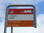 (180'964) - AFA-Haltestelle - Adelboden, Gulli - am 4.