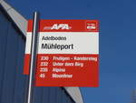 (200'228) - AFA-Haltestelle - Adelboden, Mhleport - am 25.