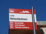 AFA Adelboden/648848/201675---afa-haltestelle---lenk-metschbahnen (201'675) - AFA-Haltestelle - Lenk, Metschbahnen - am 17. Februar 2019