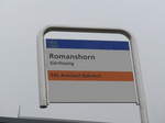 (177'023) - AOT-Haltestelle - Romanshorn, Grtliszelg - am 7.