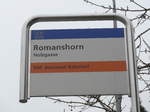 AOT Amriswil/533324/177024---aot-haltestelle---romanshorn-holzgasse (177'024) - AOT-Haltestelle - Romanshorn, Holzgasse - am 7. Dezember 2016