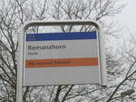 (177'025) - AOT-Haltestelle - Romanshorn, Hueb - am 7.