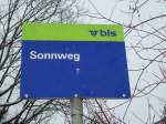 (131'746) - bls-bus-Haltestelle - Langnau, Sonnweg - am 28.