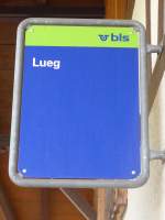 (155'546) - bls-bus-Haltestelle - Kaltacker, Lueg - am 5. Oktober 2014