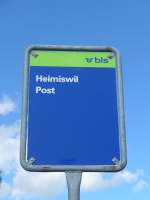 bls-bus/464037/166037---bls-bus-haltestelle---heimiswil-post (166'037) - bls-bus-Haltestelle - Heimiswil, Post - am 4. Oktober 2015