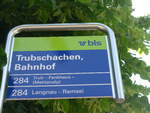 (193'738) - bls-Haltestelle - Trubschachen, Bahnhof - am 3.