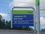 bls-bus/738336/225868---bls-bus-haltestelle---langnau-bahnhof (225'868) - bls-bus-Haltestelle - Langnau, Bahnhof - am 13. Juni 2021