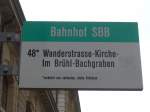 BVB Basel/421448/159722---bvb-haltestelle---basel-bahnhof (159'722) - BVB-Haltestelle - Basel, Bahnhof SBB - am 11. April 2015