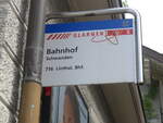 glarnerbus/741359/226420---glarnerbus-haltestelle---schwanden-bahnhof (226'420) - GlarnerBus-Haltestelle - Schwanden, Bahnhof - am 12. Juli 2021