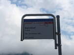 glarnerbus/743477/226788---glarnerbus-haltestelle---linthal-bahnhof (226'788) - GlarnerBus-Haltestelle - Linthal, Bahnhof - am 25. Juli 2021