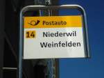 (129'090) - PostAuto-Haltestelle - Frauenfeld, Bahnhof - am 22.