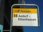 (129'093) - PostAuto-Haltestelle - Frauenfeld, Bahnhof - am 22.
