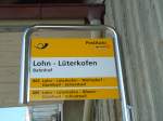 (132'440) - PostAuto-Haltestelle - Lohn-Lterkofen, Bahnhof - am 24.