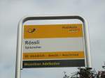 (138'424) - PostAuto-Haltestelle - Spiezwiler, Rssli - am 6. April 2012