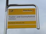 (151'897) - PostAuto-Haltestelle - Interlaken, Trucker- und Countryfestival - am 28. Juni 2014