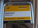 PostAuto/394048/155344---postauto-haltestelle---wilderswil-bahnhof (155'344) - PostAuto-Haltestelle - Wilderswil, Bahnhof - am 23. September 2014