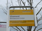(173'029) - PostAuto-Haltestelle - Montagny-prs-Yverdon, Chamard - am 15.