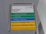 (178'410) - engadin mobil/PostAuto-Haltestelle - St. Moritz, Bahnhof - am 9. Februar 2017