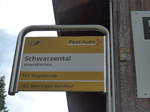 (182'146) - PostAuto-Haltestelle - Innertkirchen, Schwarzental - am 16.
