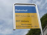 PostAuto/584113/184530---postauto-haltestelle---wila-bahnhof (184'530) - PostAuto-Haltestelle - Wila, Bahnhof - am 27. August 2017