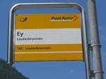 PostAuto/636884/194421---postauto-haltestelle---lauterbrunnen-ey (194'421) - PostAuto-Haltestelle - Lauterbrunnen, Ey - am 25. Juni 2018
