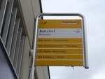 PostAuto/644609/199805---postauto-haltestelle---einsiedeln-bahnhof (199'805) - PostAuto-Haltestelle - Einsiedeln, Bahnhof - am 8. Dezember 2018