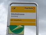 PostAuto/662749/205546---postauto-haltestelle---soerenberg-hoechistrasse (205'546) - PostAuto-Haltestelle - Srenberg, Hchistrasse - am 27. Mai 2019