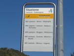 (210'569) - PostAuto-Haltestelle - Lamone - Cadempino, Stazione - am 26.