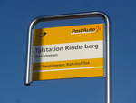 (213'107) - PostAuto-Haltestelle - Zweisimmen, Talstation Rinderberg - am 25.