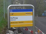 (221'824) - PostAuto-Haltestelle - Mhlrti, Hulftegg - am 12. Oktober 2020