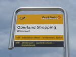 PostAuto/738822/225956---postauto-haltestelle---wilderswil-oberland (225'956) - PostAuto-Haltestelle - Wilderswil, Oberland Shopping - am 20. Juni 2021