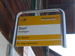 PostAuto/742404/226641---postauto-haltestelle---krattigen-dorf (226'641) - PostAuto-Haltestelle - Krattigen, Dorf - am 21. Juli 2021