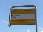(226'787) - PostAuto-Haltestelle - Linthal, Bahnhof - am 25.