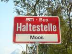 (133'351) - STI-Haltestelle - Gwatt, Moos - am 21. April 2011