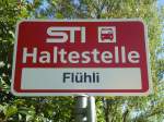 (133'917) - STI-Haltestelle - Steffisburg, Flhli - am 29.