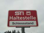 (136'617) - STI-Haltestelle - Steffisburg, Schiessstand - am 17.