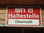 (136'759) - STI-Haltestelle - Goldiwil, Obermatt - am 20.