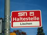 STI Thun/284489/136809---sti-haltestelle---wattenwil-lischen (136'809) - STI-Haltestelle - Wattenwil, Lischen - am 22. November 2011